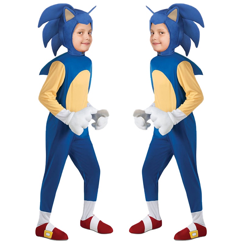 Sonic The Hedgehog Kids Game Disfraces De Personajes Niños Niñas Halloween  Cosplay Tema Fiesta Juego De Rol Traje De