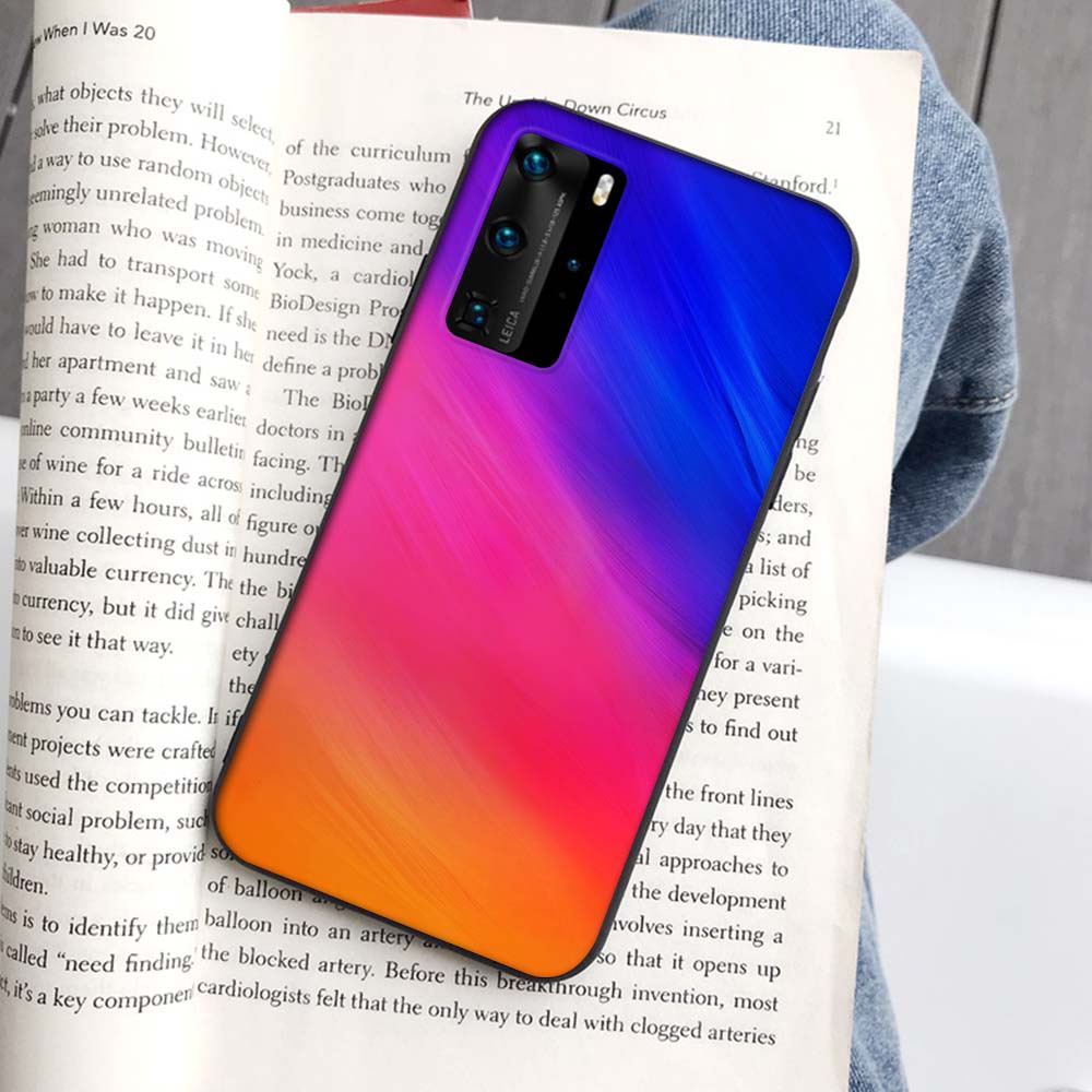 Huawei P50 P30 Pro Lite Nova 4e Funda De Silicona TPU SY20