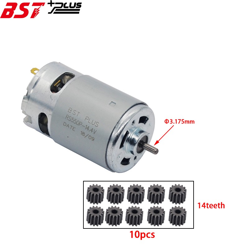 Motor Ritzel 0,6 Modul Messing - 8T-12T Für 2mm-3,175mm Wellen