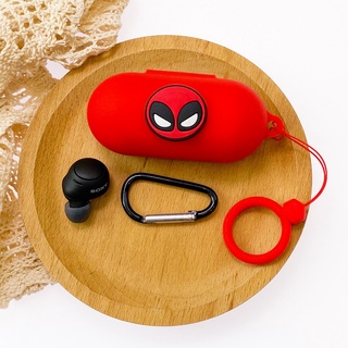 Sony Wf-c500-Funda Para Auriculares Bluetooth , Diseño De Marvel Batman