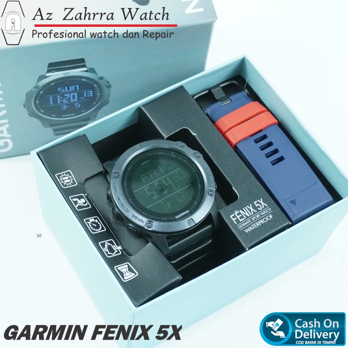 Garmin-reloj deportivo Original para hombre y mujer, cronógrafo