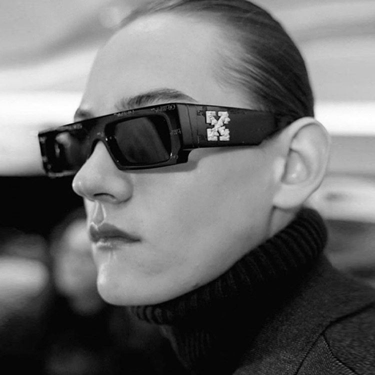 Gafas de punk negras para hombre y mujer