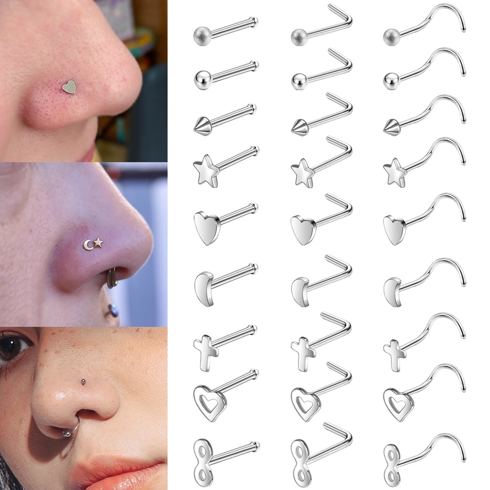 Tabla De Tipos De Piercings En La Nariz
