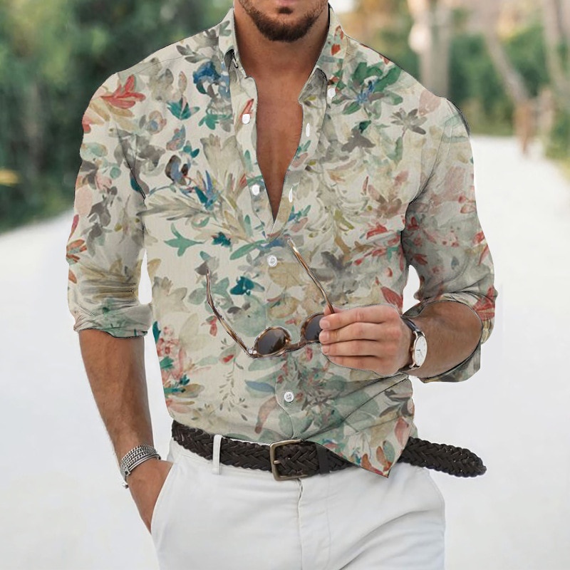 Camisa discount tropical hombre