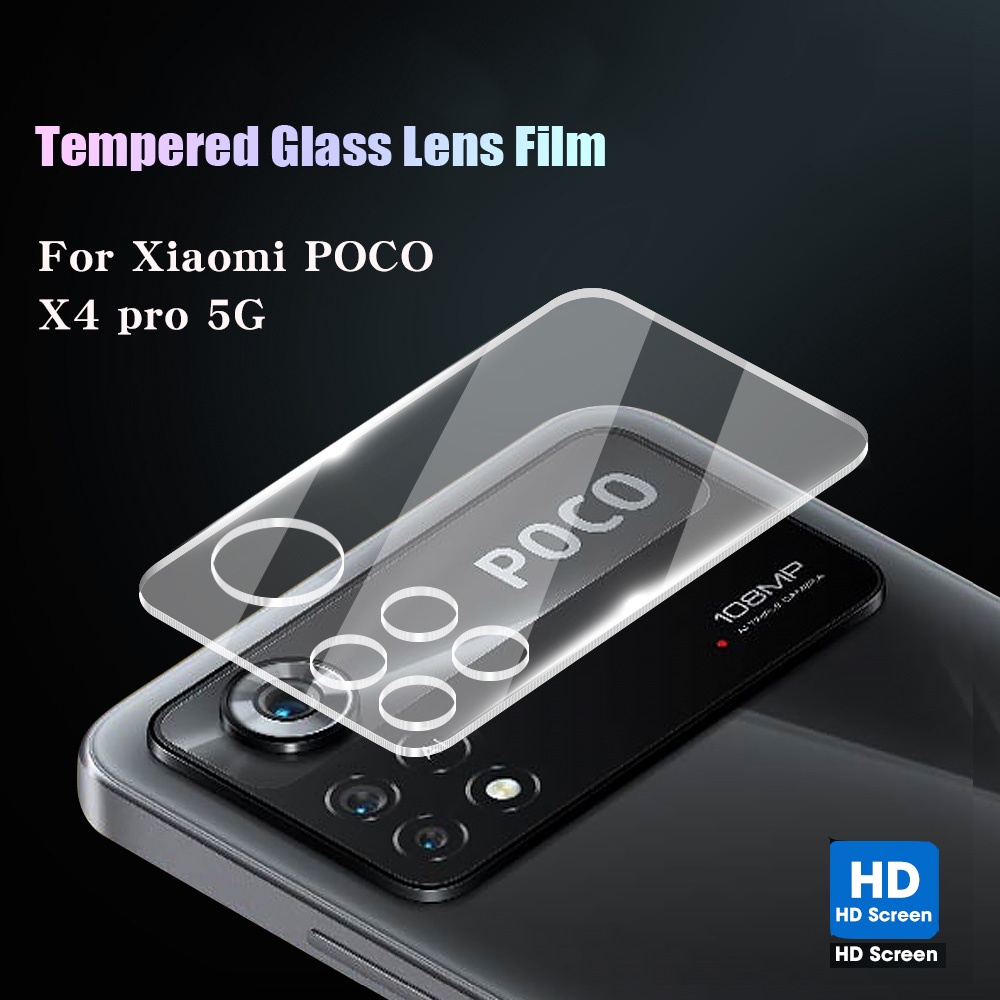 Poco X6 Pro 5G Lente Protectora de Vidrio Templado