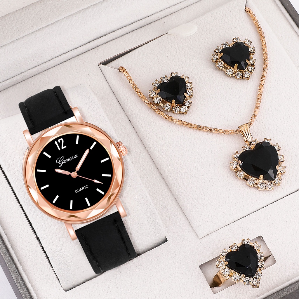 Relojes De Parejas Reloj Pulsera Para Hombre Mujer Conjunto Con Caja De  Regalo