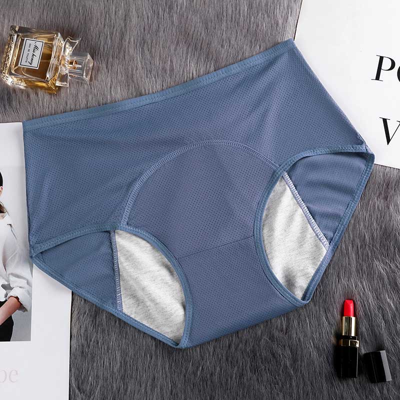 Bragas Menstruales Ropa Interior Fisiológica De Cintura Alta A Prueba ...