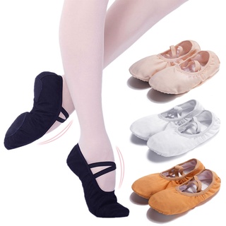 Zapatos de Ballet profesional para niña y mujer, zapatillas de Ballet de  cinta para rendimiento, zapatos de baile de práctica con cintas - AliExpress