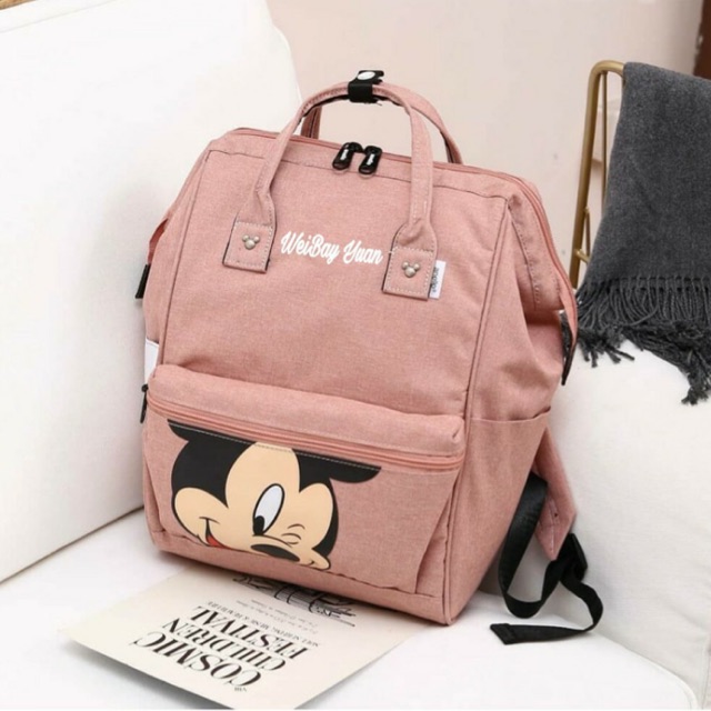 Mochila best sale anello mickey