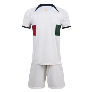 2022 Portugal Jersey Niños 3-15 Años-Camiseta De Fútbol Para cr7