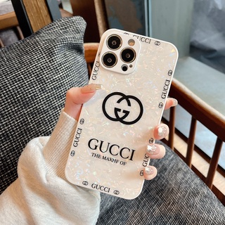 Funda De Lujo Para iPhone 14/ 13/ 12/ 11 Pro Max Gu-cci