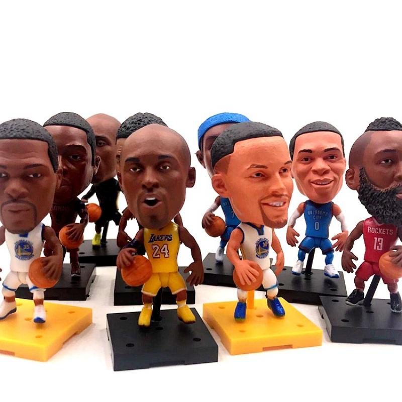 NBA James Kobe Curry Durant Muñeca Decoración Modelo De Juguete Regalo