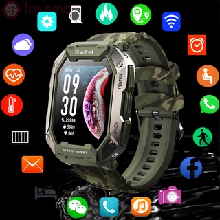 Kospet Relojes inteligentes para hombre, 5ATM/IP69K, reloj inteligente de  fitness impermeable para iPhone Android con frecuencia cardíaca, presión