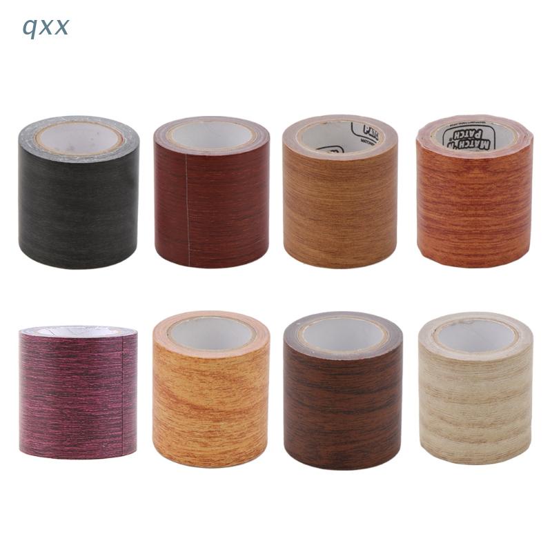 Qx 5M/Rollo Cinta Adhesiva Realista Para Reparación De Madera 8 Colores  Para Muebles