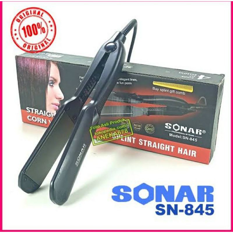 Plancha de pelo sonar hot sale