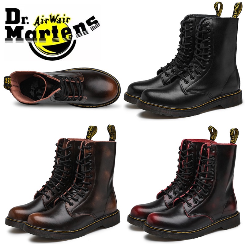 Nueva Inglaterra Dr.Martens 1490 Estilo De La Pareja De Alta 10