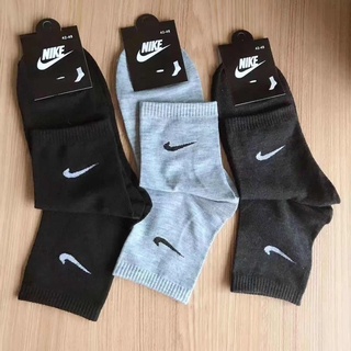 Calcetines deportivos Nike 100% algodón Puro largo respirable Casual para  hombre y mujer Combina con todo algodón