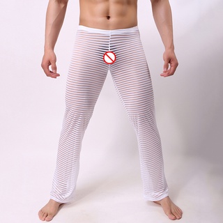 Pantalones Para Hombre Transpirable Cómodo M ~ Pijamas Transparentes | Colombia