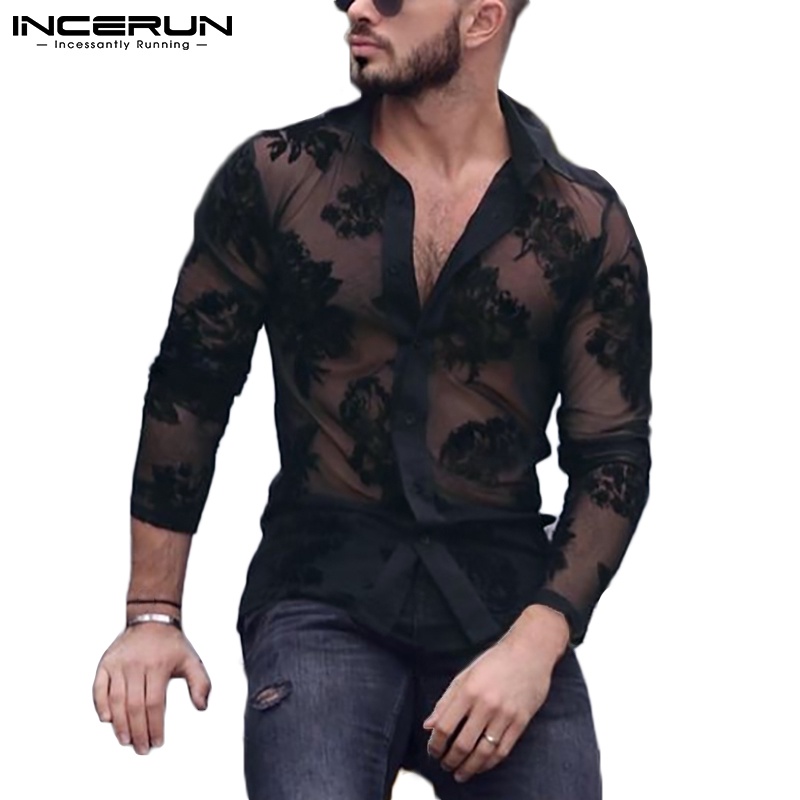 Camisa encaje hombre sale