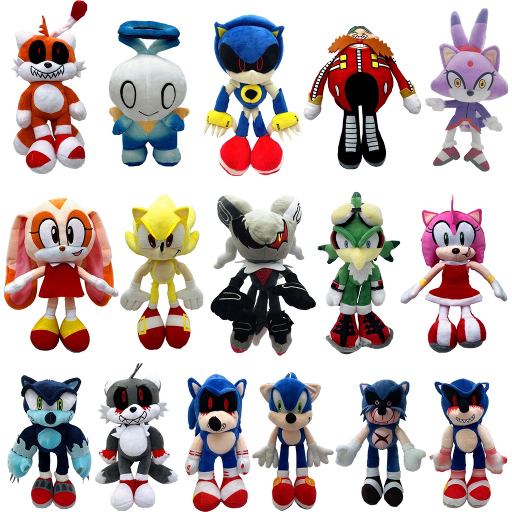 Juguetes De Peluche Sonic EXE Metal Infinite Munecas Para Ninos Decoracion Del Hogar Shopee Colombia