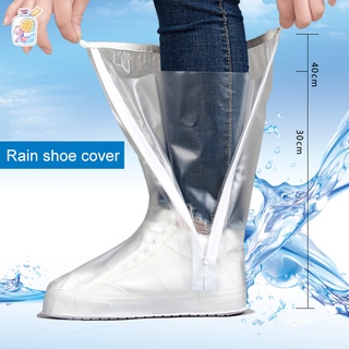 Cubierta de zapatos de lluvia impermeable para mujer, Protector de