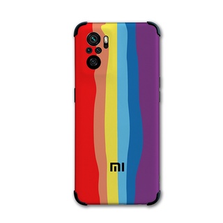 Funda Oficial De Color Arco Iris Xiaomi Redmi Note 10 Pro Max 4G