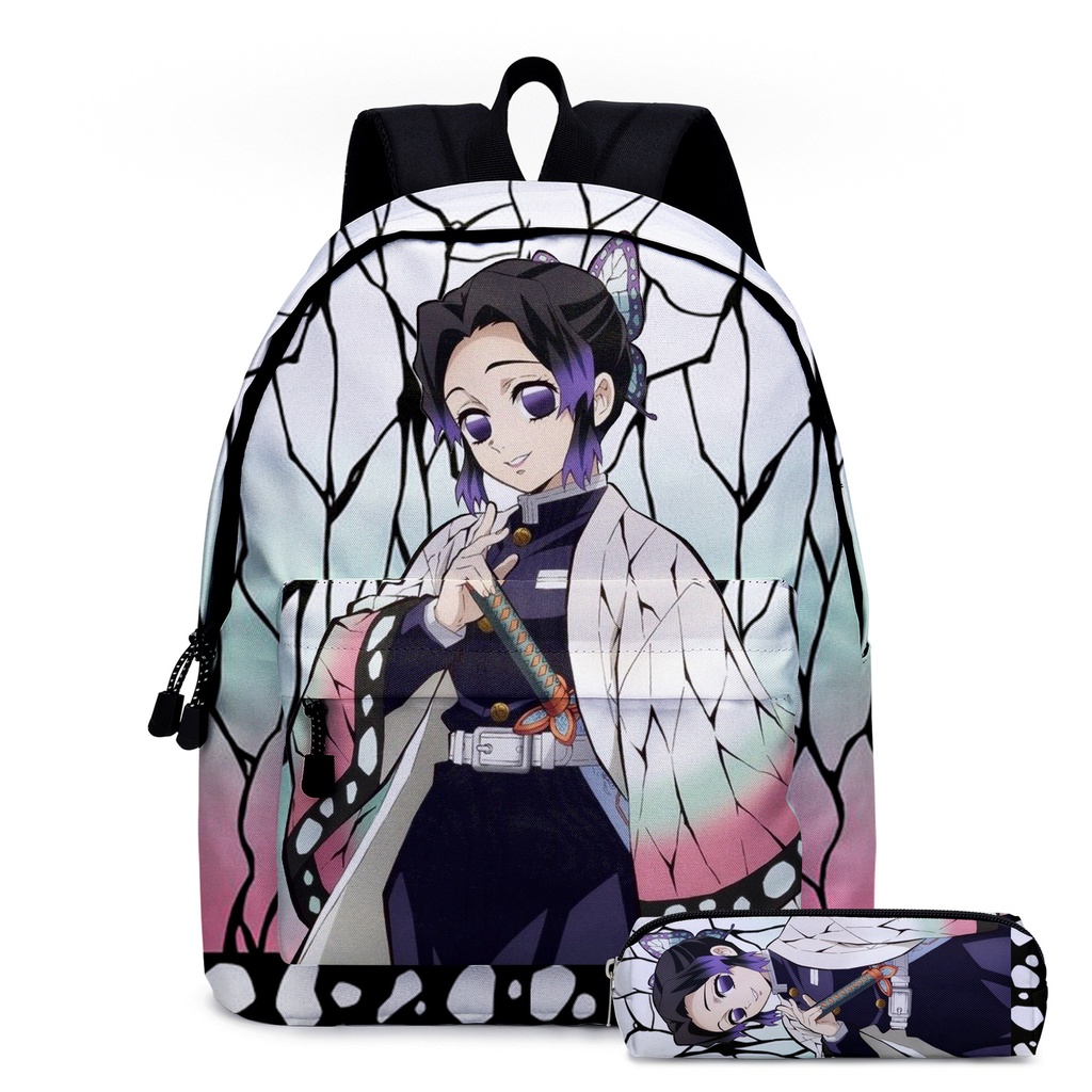 Mochila De Mercancia De Anime Demon Slayer Ready Stock Personaje De Dibujos Animados Escuela Primaria Estudiante Bolsa Escolar Para Ninos Shopee Colombia
