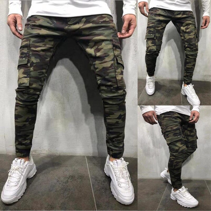  Camo Hombres Pantalones Pantalones para hombre