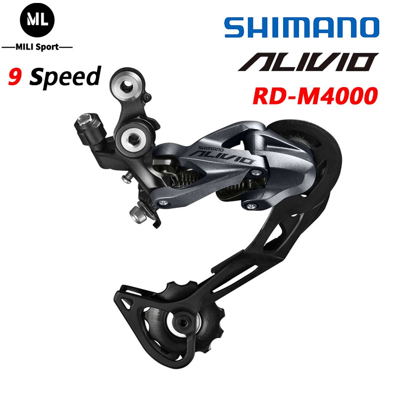 Shimano Alivio RD M4000 9 Velocidades MTB Shadow 27 Desviador