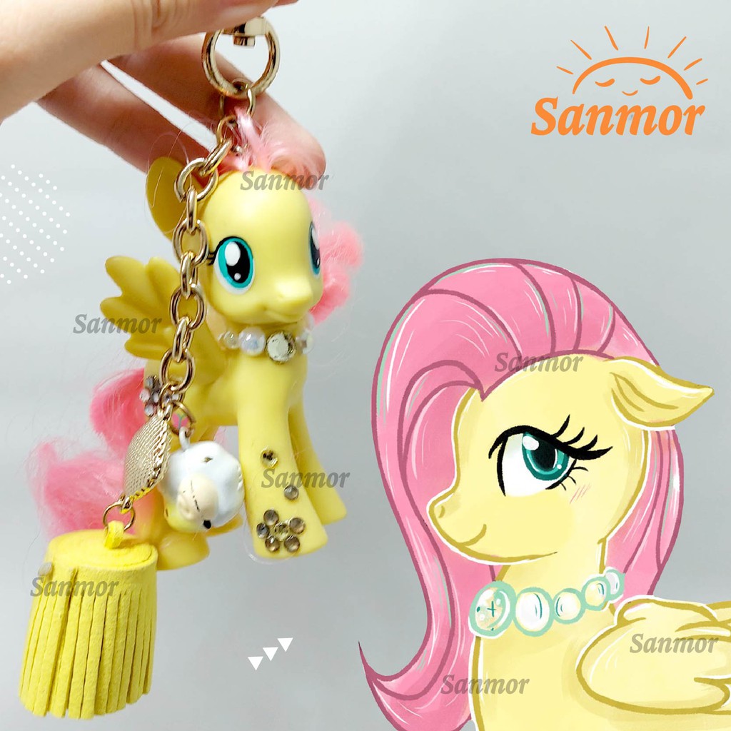 My Little Pony llavero encantos bolsa: la amistad es magia - Fluttershy |  Shopee Colombia