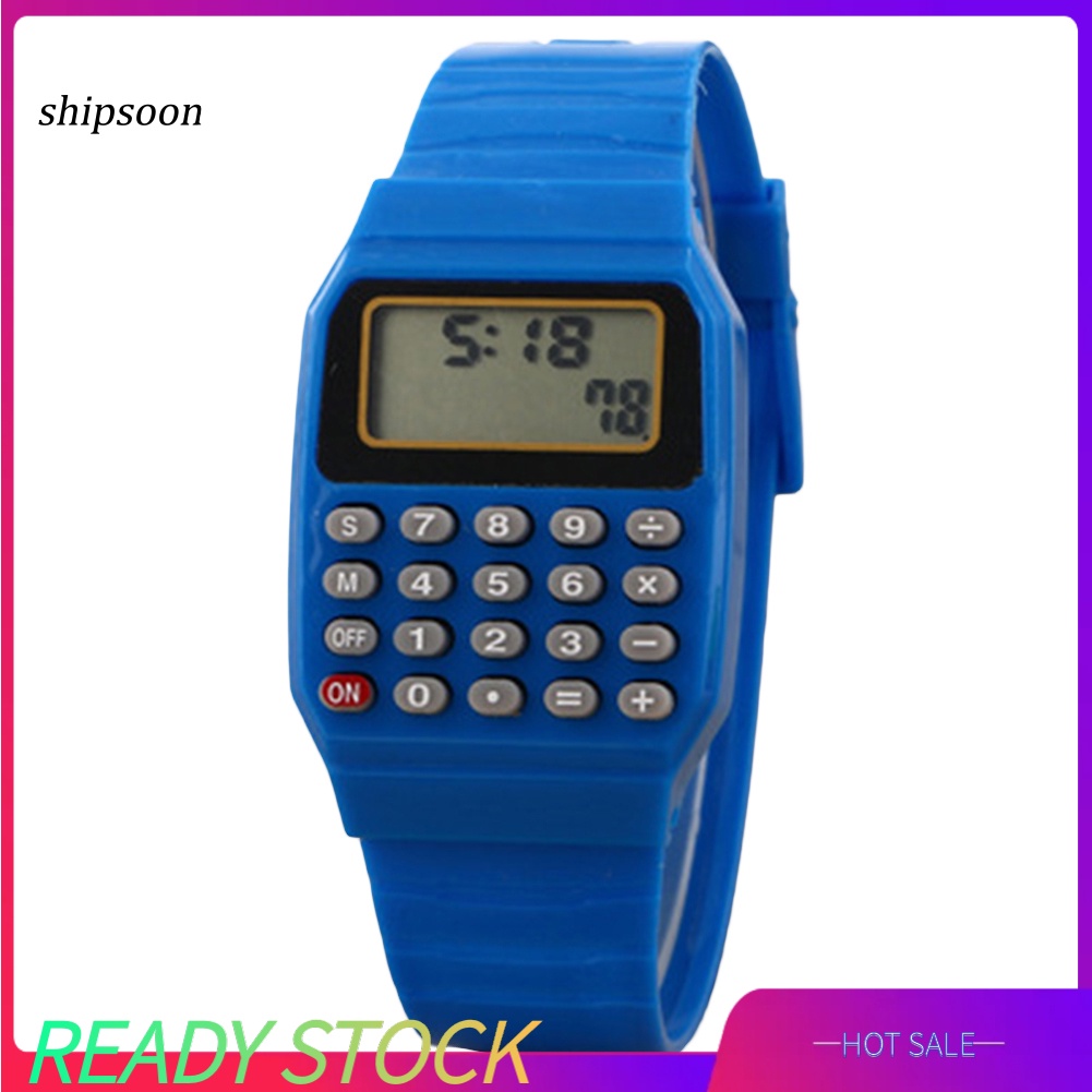 Reloj calculadora niños hot sale