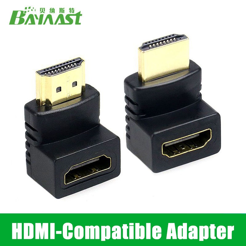 CONECTOR EN L HDMI MACHO-HEMBRA
