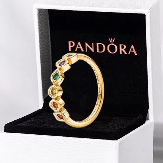 Anillo Pandora Original Serie Marvel De Gema Infinita Shopee