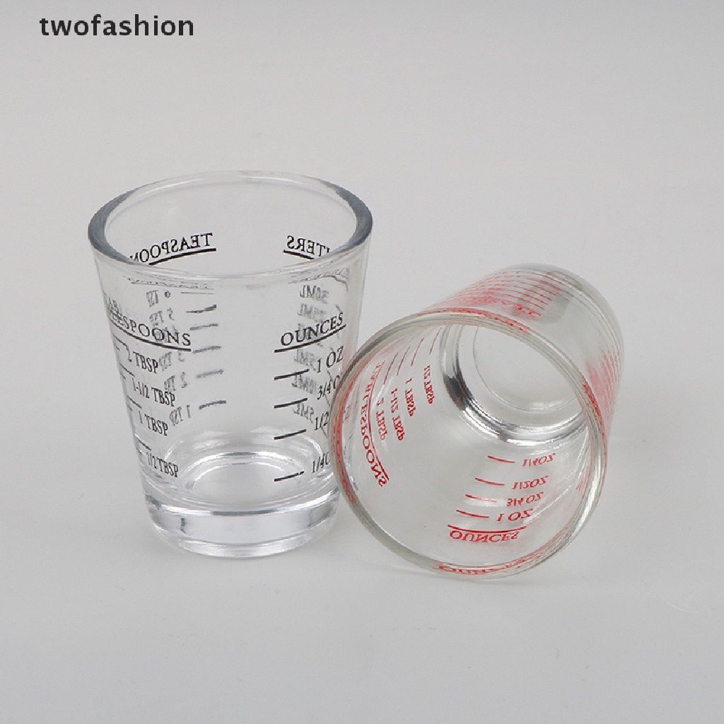 Mini vaso medidor cristal 50 ml