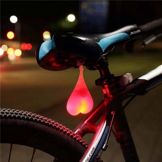 Lámpara Segura De Silicón Para Bicicleta/De Espalda/Trasera/Ciclismo/Luz  LED/Bola De Corazón/Huevo