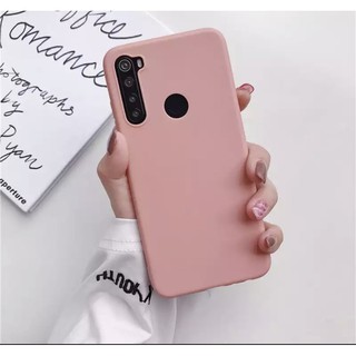 Xiaomi Redmi Note 8 Pro 8T Color Caramelo Delgado Mate Piel Suave TPU Funda  De Silicona