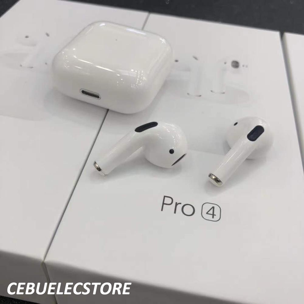 Airs Pro 4 Mini Audífonos Tws Pro4 Supercopy Airpods Bluetooth 50 Estéreo Hifi Inalámbricos Con 1733