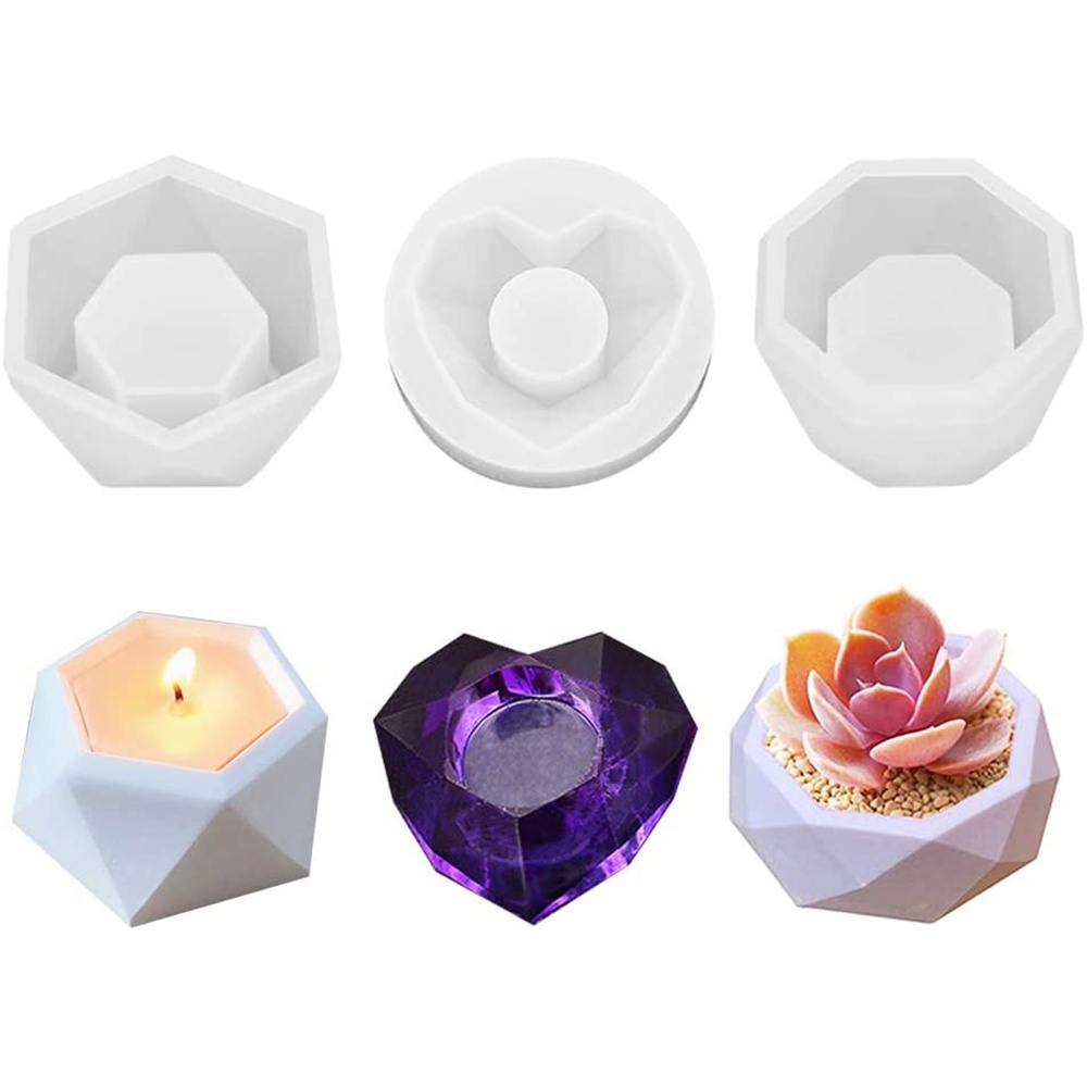 Moldes de vela Moldes de silicona para hacer velas, molde de silicona de  resina, suministros para fabricación de velas, molde epoxi, diseño  femenino