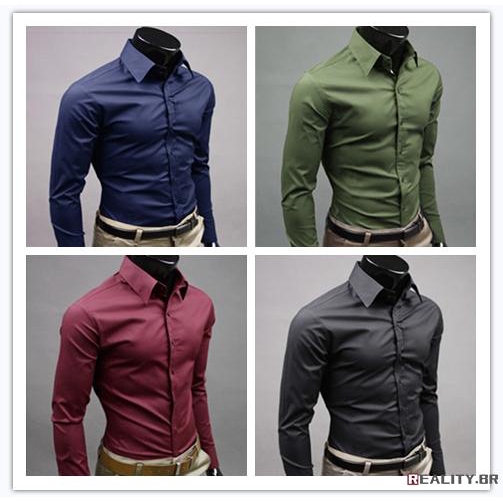 Camisas fashion de hombre casuales