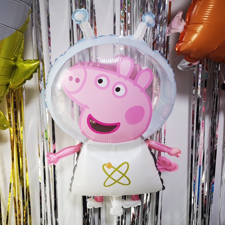 Decoración Peppa Pig ♥  Peppa pig decoracion, Globos, Decoración de unas