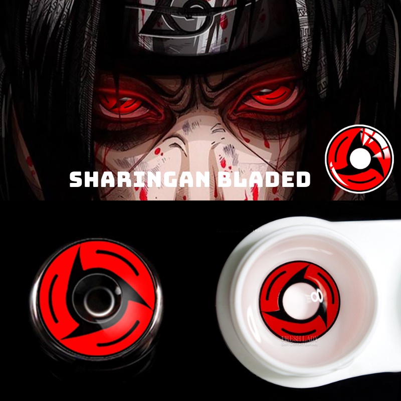 Lentes de best sale contacto de itachi