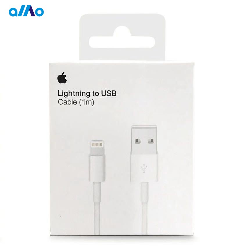 Original Apple E75 Cables de cargador de 1 m iPhone Lightning Cable USB C  Cable de carga rápida adaptador para iPhone 6 7 8 plus X xr