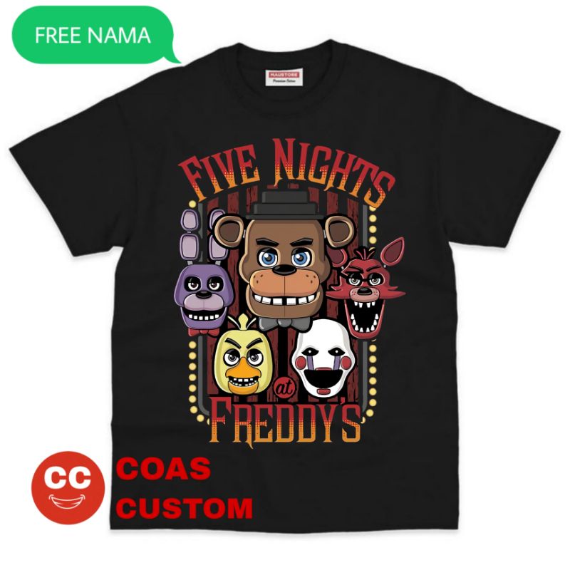 Camisa 2025 de fnaf