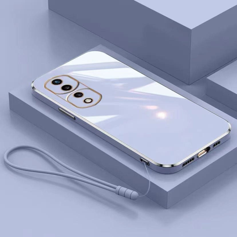 Funda Silicona Transparente para Huawei Honor 90 Lite 5G diseño Plumas  Dibujos
