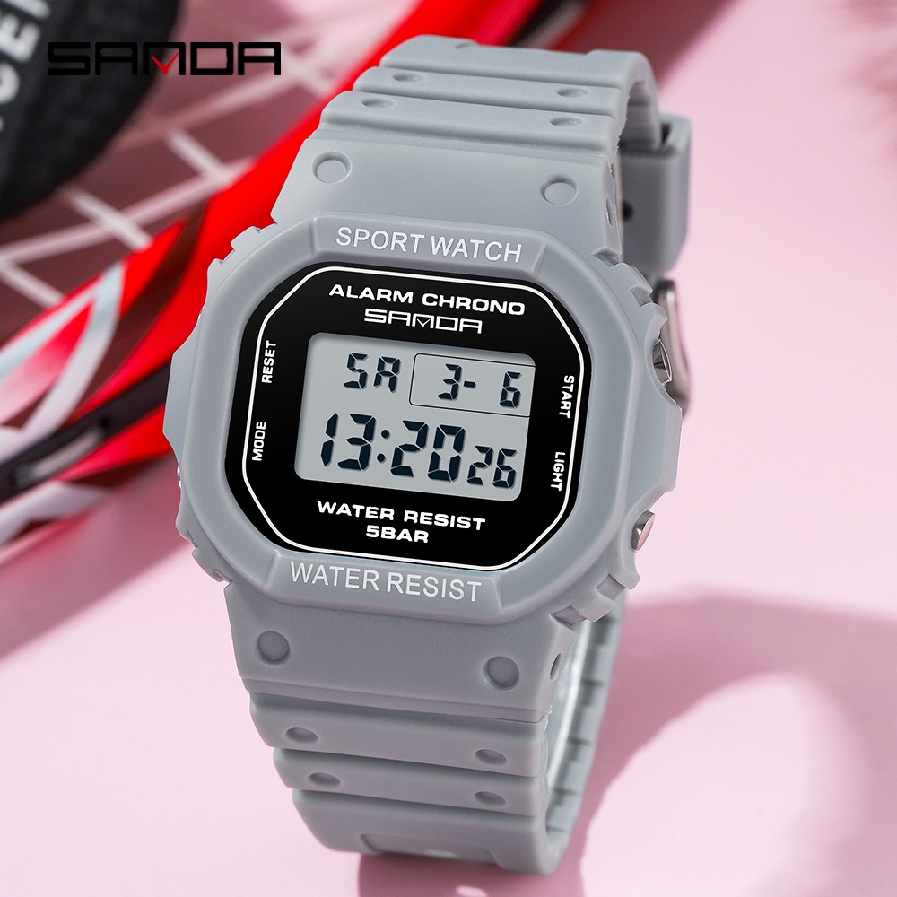 RELOJ SANDA DEPORTIVO BLANCO, HOMBRE