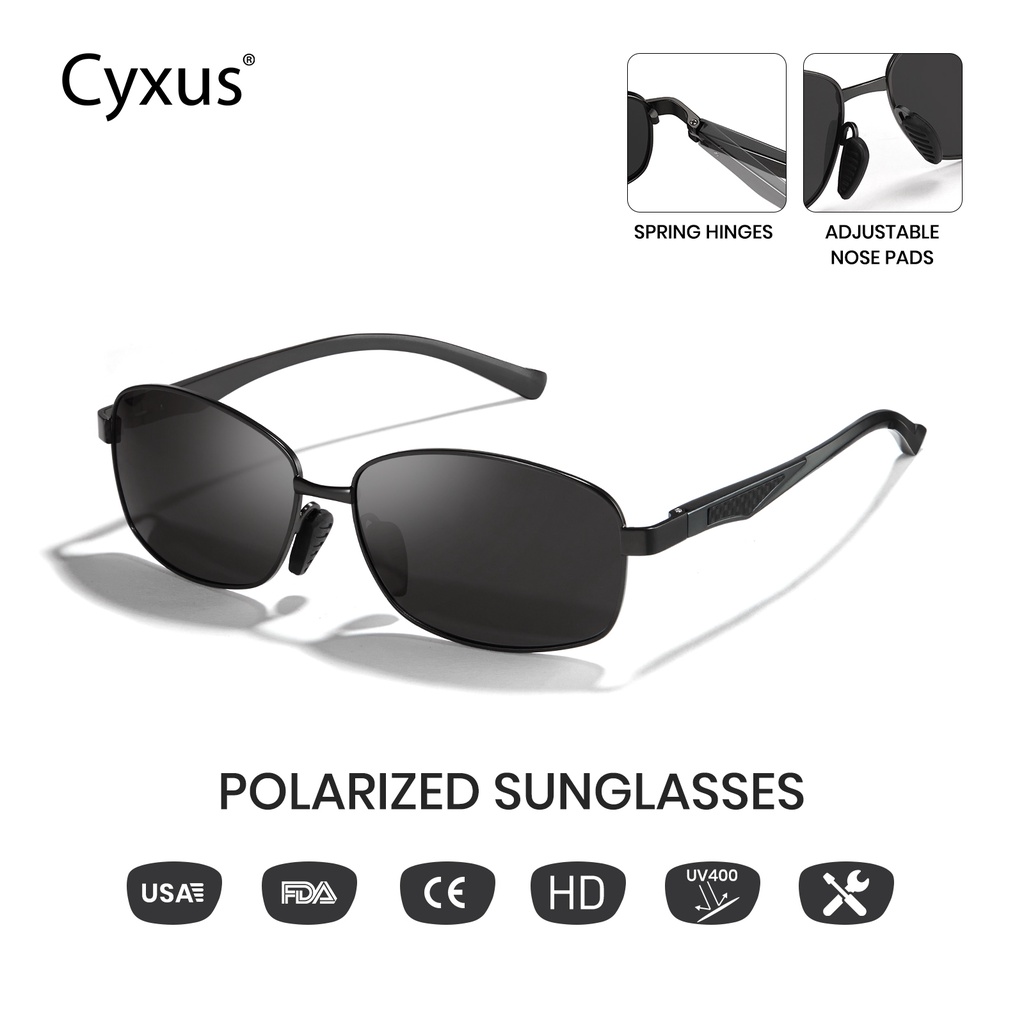 Cyxus Lentes de Sol Hombres, Lentes Piloto Hombres y Mujeres