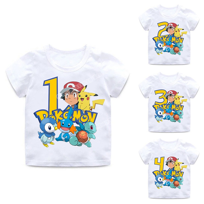 Camiseta pikachu online niño