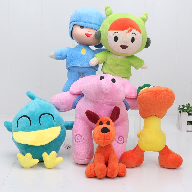 Estilos Pocoyo Elly Pato Loula Peluche Figura Juguete Muñeca