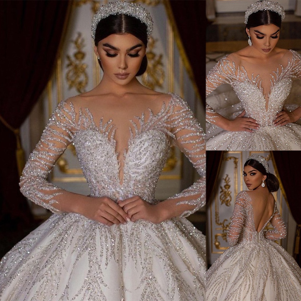 Vestidos de discount novia largos elegantes