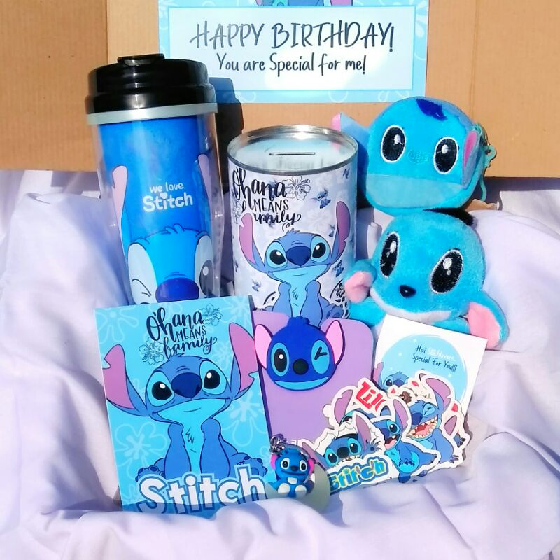 Caja de regalo de stitch (puede solicitar TUMBLR y adelgazar)